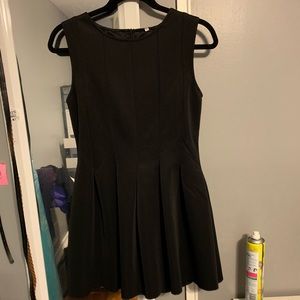 Black Pleated Dress